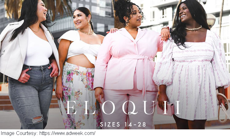 Walmart sells online plus- size apparel brand 'Eloquii'