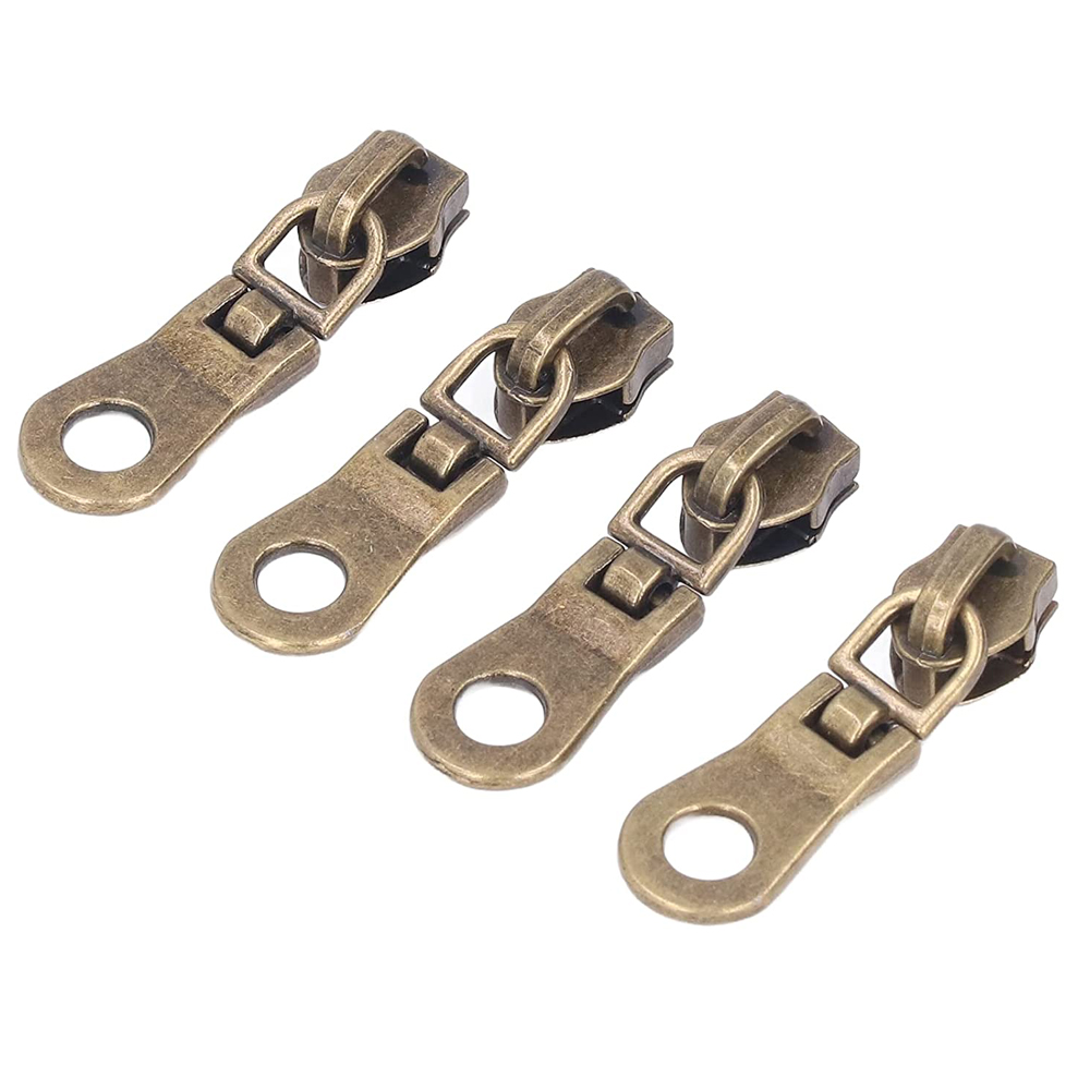 Brass Zipper Sliders