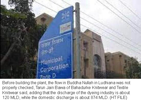 Treat effluent discharge as per the norms Ludhiana MC chief to dyeing industry