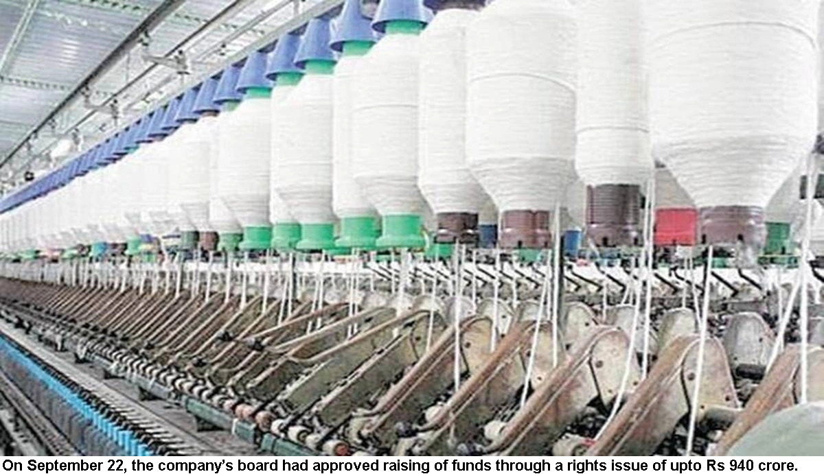 Bombay Dyeing board approves rights issue draft