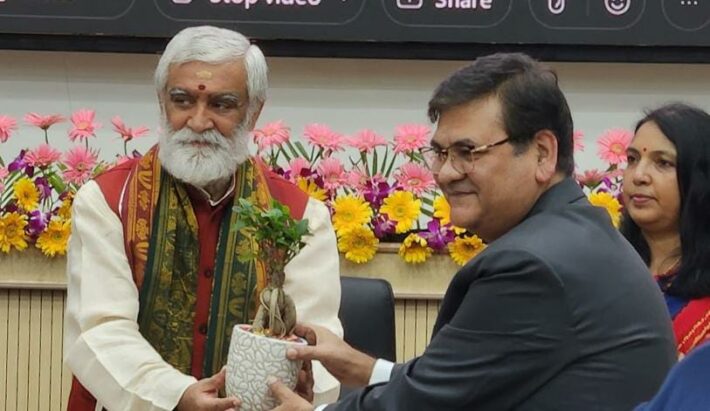 Yawer Ali Shah honoured by the Bureau of Indian Standards (BIS)