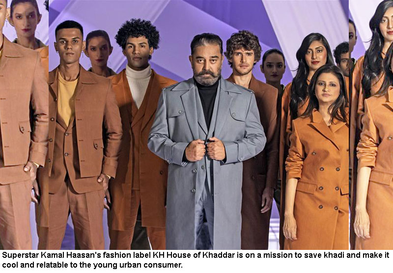 Rooted in ethos, khadi goes haute
