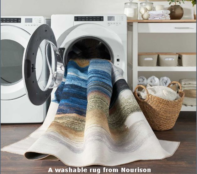 No more Plain Janes here. Washable rugs are now equal parts pragmatic and posh