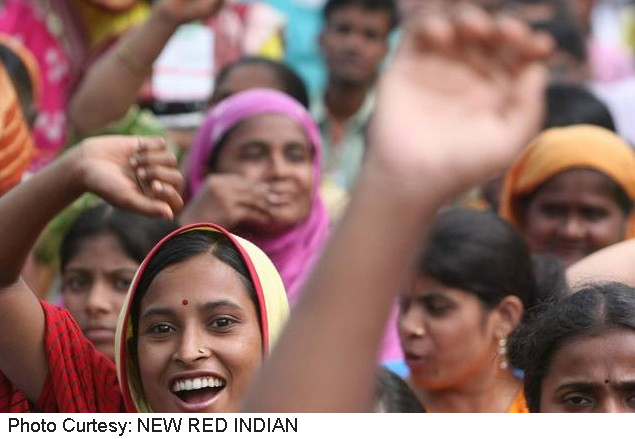 How should minimum wages for garment workers be increased?