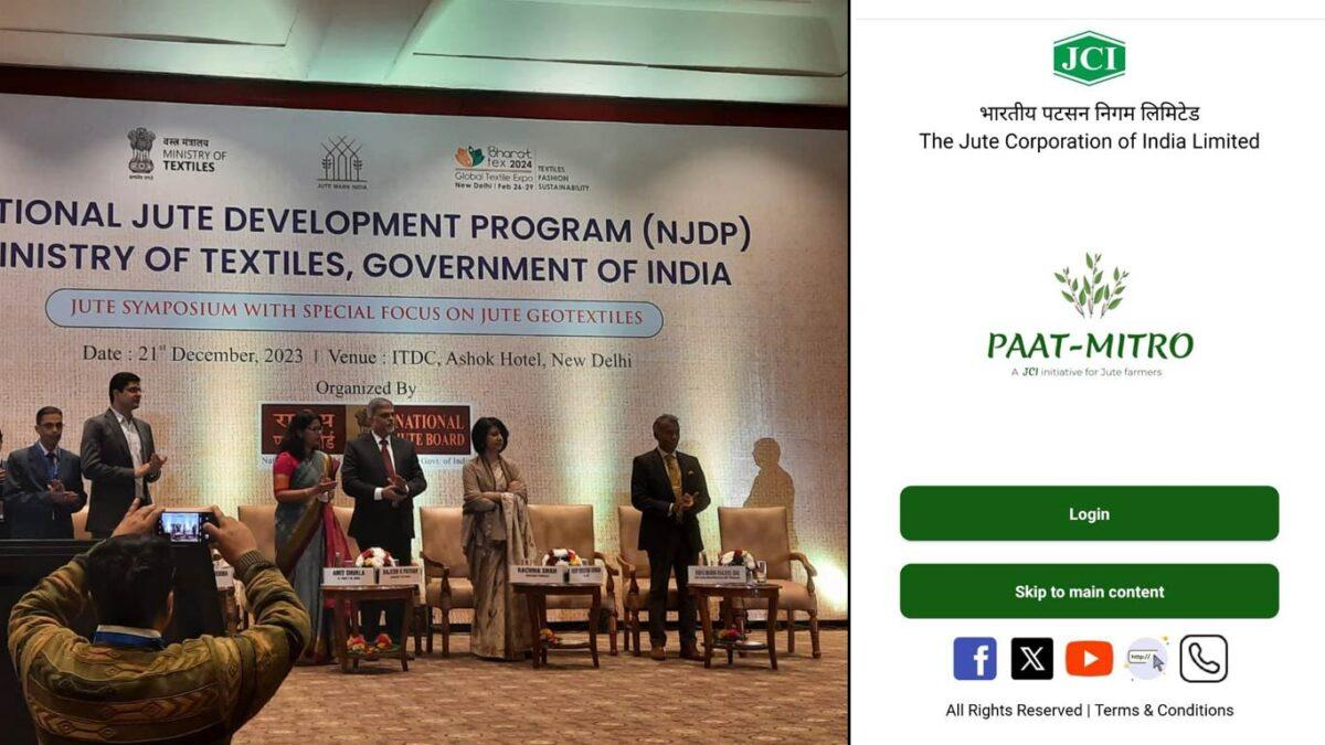 Textiles Ministry Unveils ‘Paat-Mitro’ App For Jute Farmers