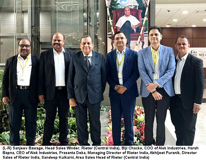 Alok Industries Invests In Rieter’s Compact-Spinning System