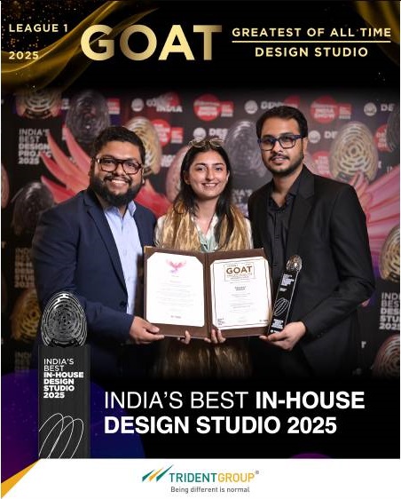 Trident Group Honoured With Dual Wins At India’s Best Design Awards 2025