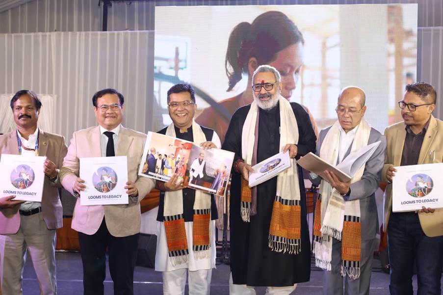 Giriraj Singh inaugurates EKTA Meghalaya and integrated textile tourism centre at Nongpoh