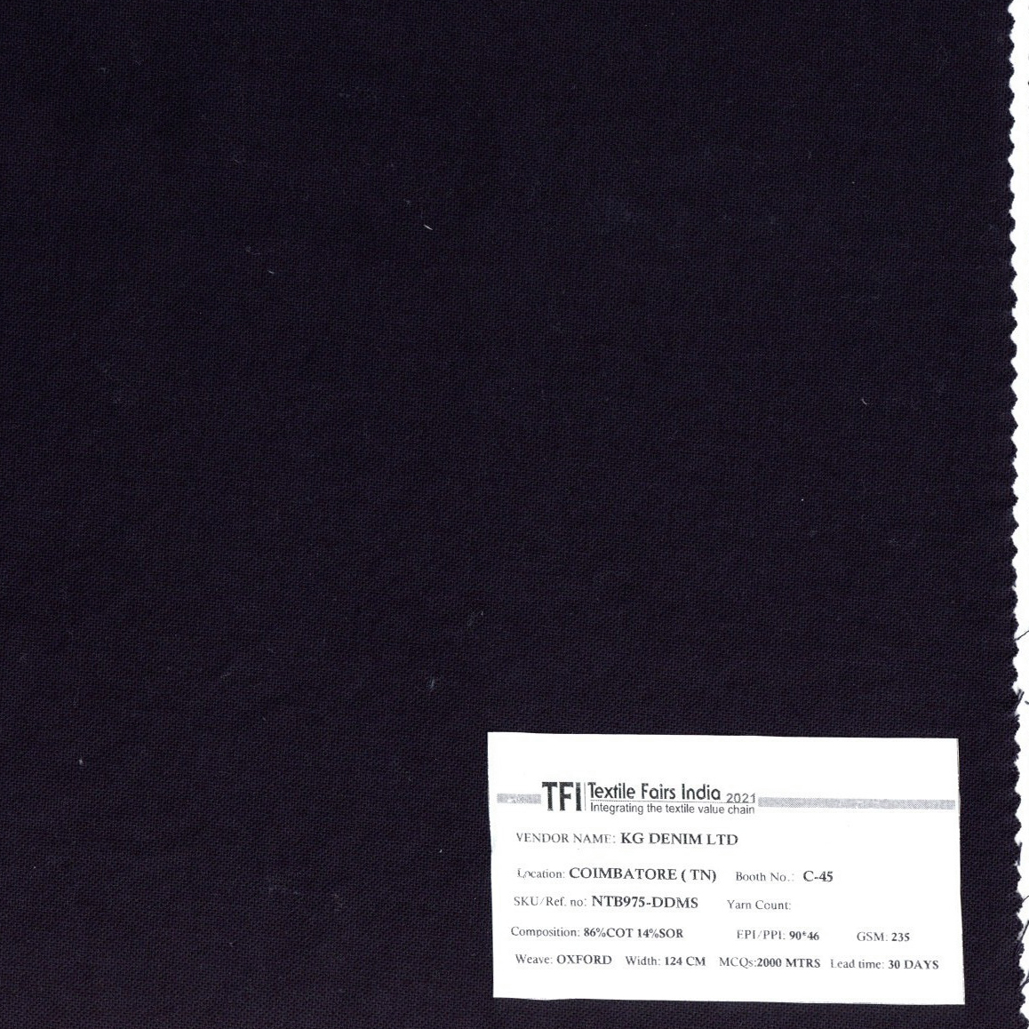 KG Denim Ltd -Denim Fabrics Division